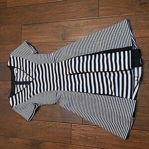 Banana Republic women's striped dress with flared skirt size 4